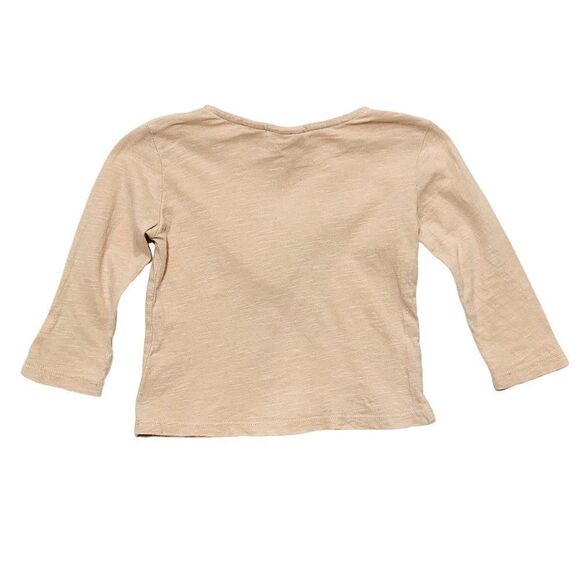 Zara Light Pink 'I Love Mom' Feather Heart Shirt - Picture 3 of 3